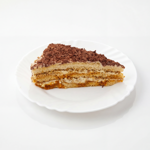 Домашна торта с орехи и натурален шоколад